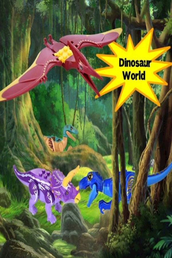 8-Piece Mini Dinosaur Model - Image 4
