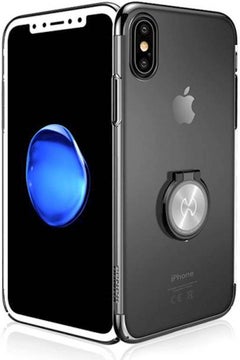 Xundd Slim Clear Case With X-Ring Stand For Apple iPhone X