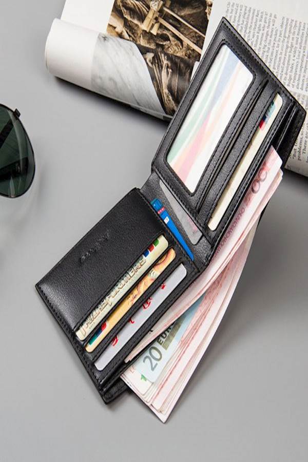 baellerry Leather Wallet Black  - Image 3