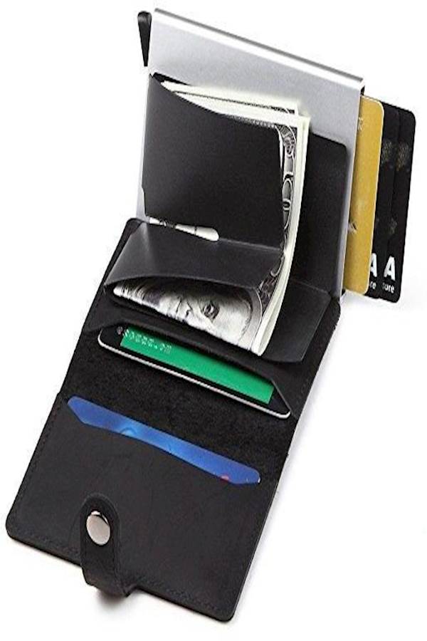 HBIE Leather Card Case Black  - Image 5