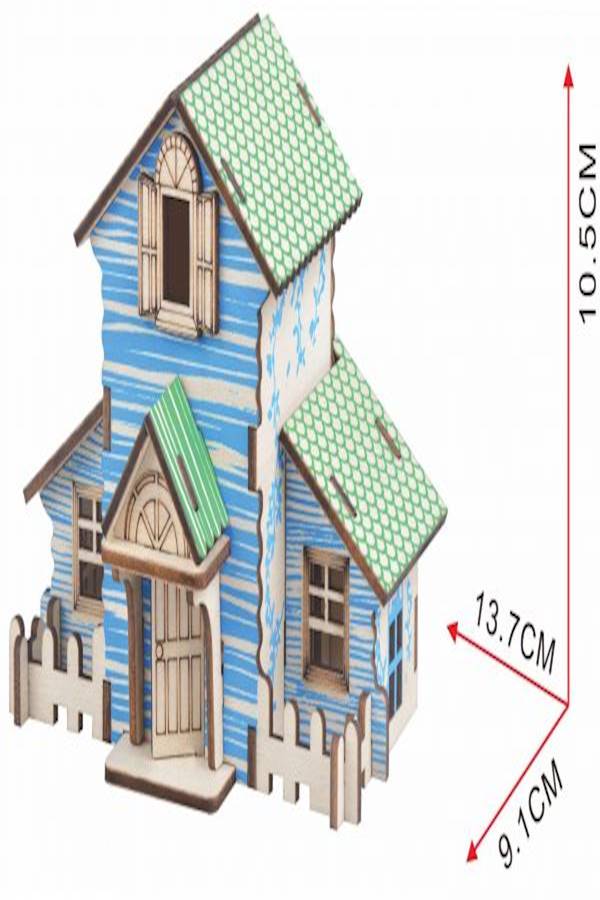 لعبة أحجية خشبية ثلاثية الأبعاد - Image 2