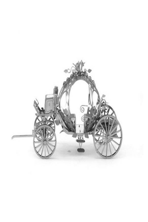 لعبة أحجية ثلاثية الأبعاد بنمط  عربة سندريلا المعدنية - Image 4