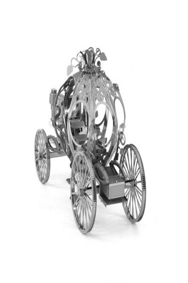 لعبة أحجية ثلاثية الأبعاد بنمط  عربة سندريلا المعدنية - Image 1