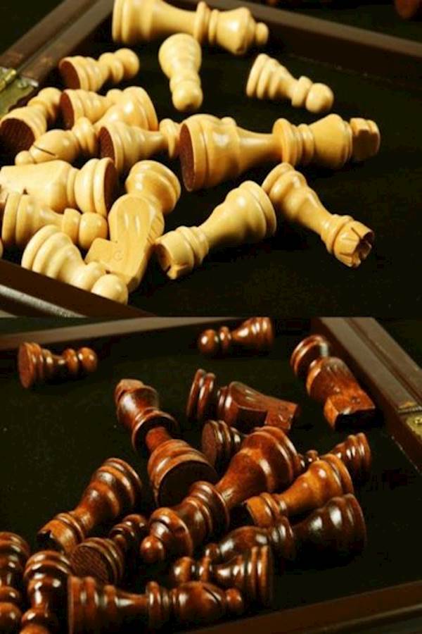 لوح شطرنج قابل للطي - Image 4