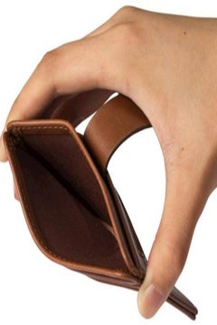 Generic Leather Card Holder Wallet Brown  - Image 2