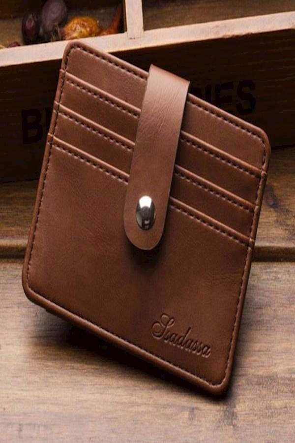 Leather Card Holder Wallet Brown - v1556089158/N24413334A_4