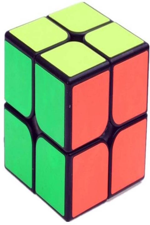 2 X 2 Stickerless Rubik'S Cube 5cm
