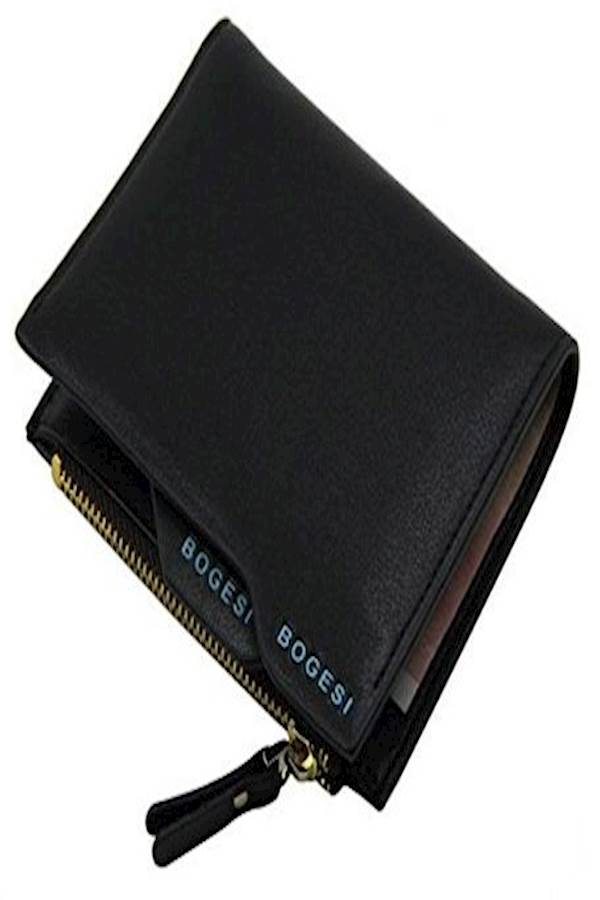 BOGESI - Zipper Wallet Black - Image 1