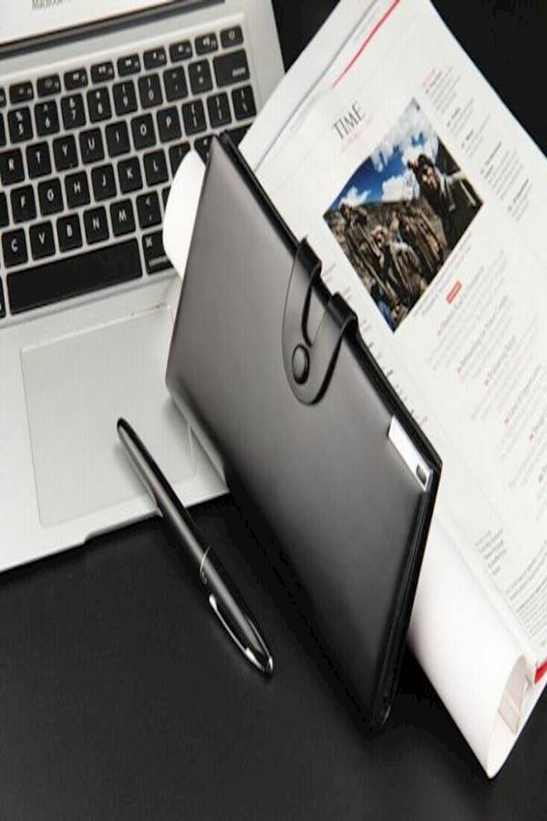 Generic - Leather Paragraph Wallet Black - Image 1