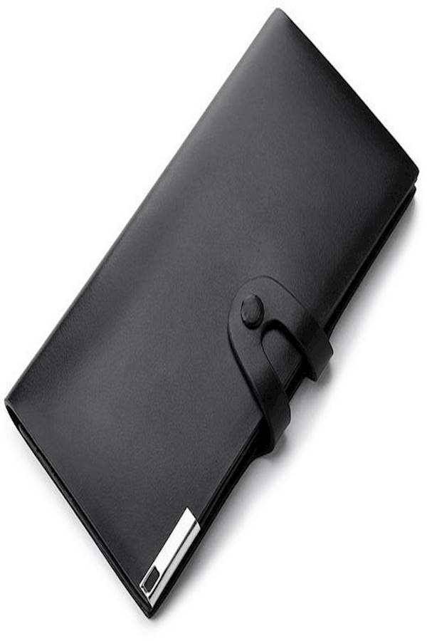 Generic - Leather Paragraph Wallet Black - Image 1