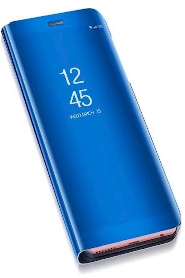 Generic - Apple iPhone X Case Clear View Standing Mirror Phone Cases Full Coverage Back Cover Folio Flip Pouch - Image 1