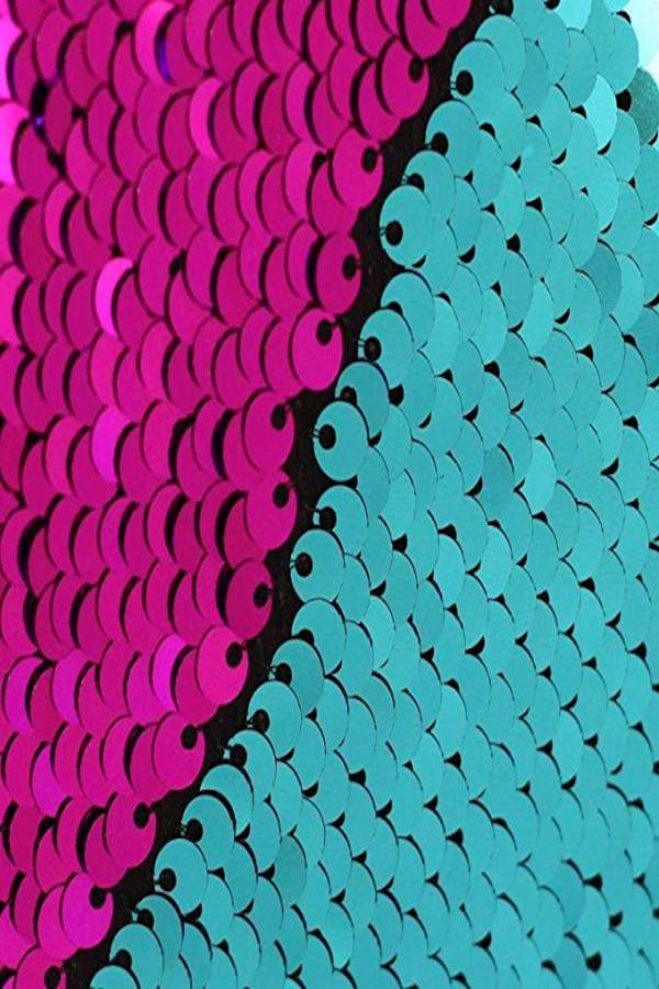 Mermaid Sequin School Bag Multi Color  - Image 3