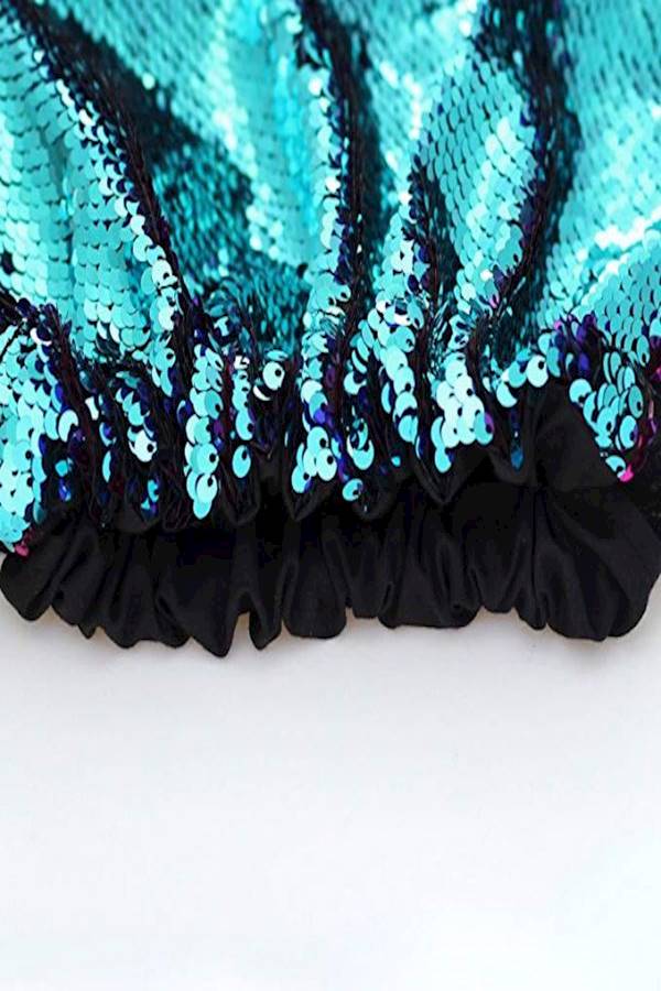 Mermaid Sequin School Bag Multi Color  - Image 4