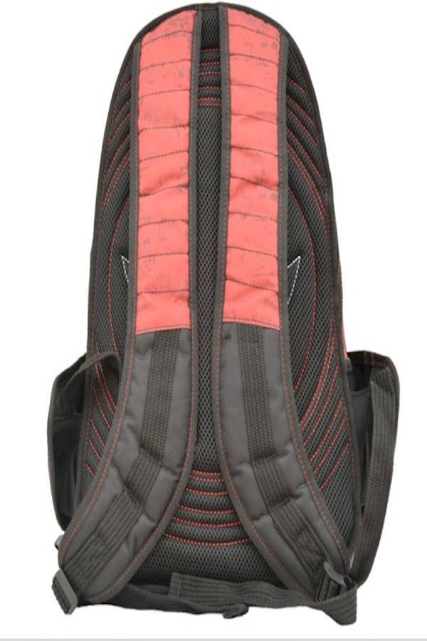 Generic - Deadpool Mask Climbing Backpack Black/Beige/Orange - Image 1