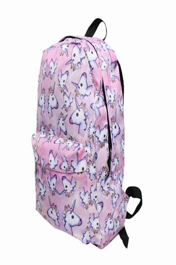 Generic - 3Piece Women Printed Unicorn Bagpack Multi Color - Image 1