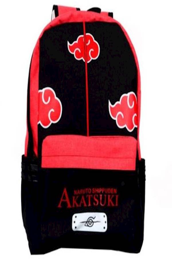 Comic Printed Backpack Black/Red - Image 3