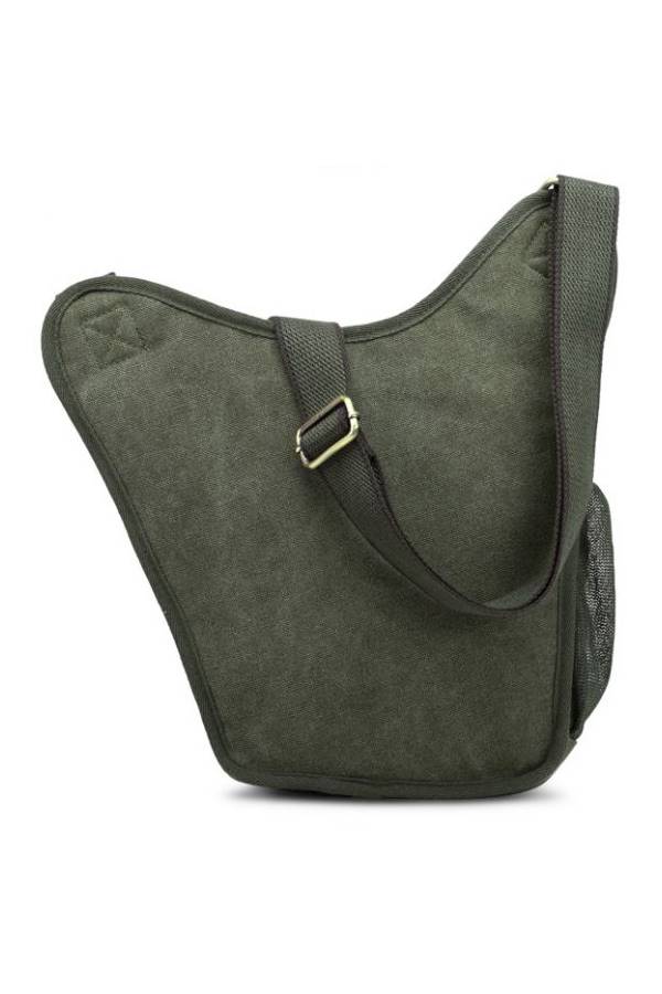 KAUKKO Leather Shoulder Bag Green - Image 3