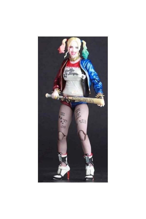 مجسم شخصية هارلي كوين الجوكر من فيلم دي سي Suicide Squad بطول 6 بوصات - Image 2