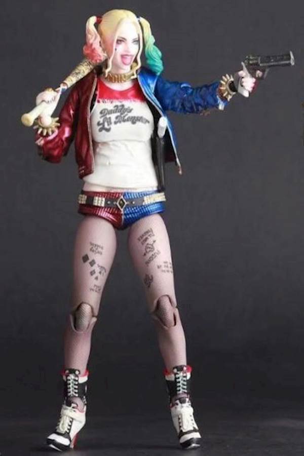 مجسم شخصية هارلي كوين الجوكر من فيلم دي سي Suicide Squad بطول 6 بوصات - Image 3