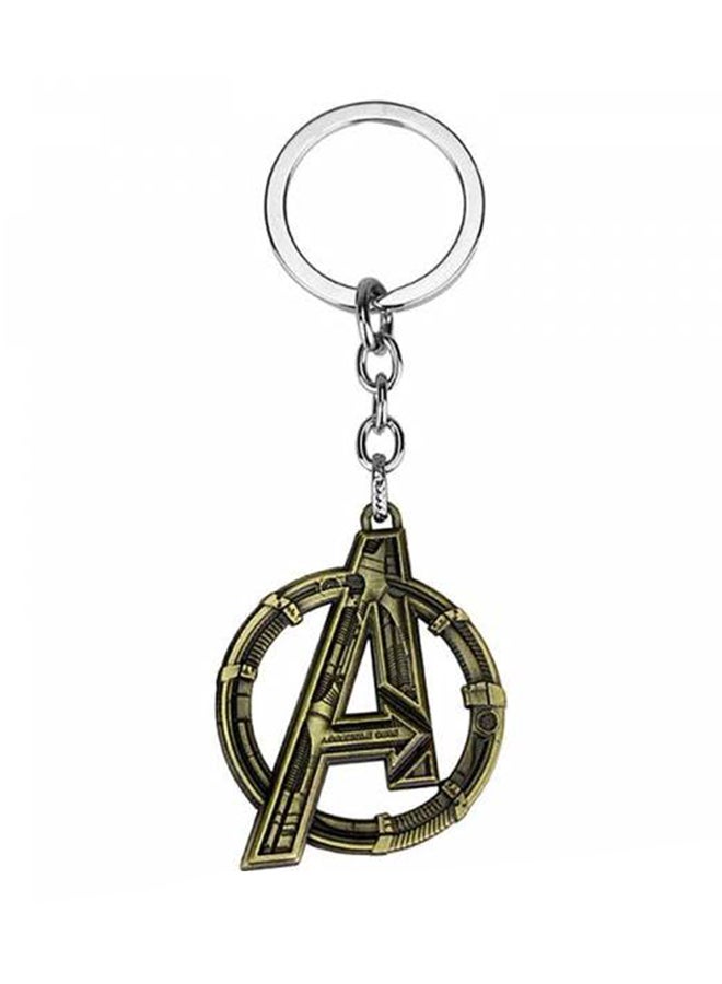 Retro British Bronze Avengers A Key Chain - Image 1