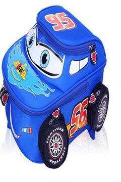 Generic Cars 3 Printed Backpack Blue/Red/White  - Image 4