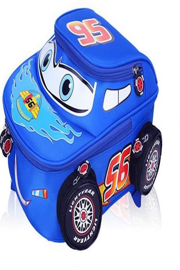 Generic Cars 3 Printed Backpack Blue/Red/White  - Image 4