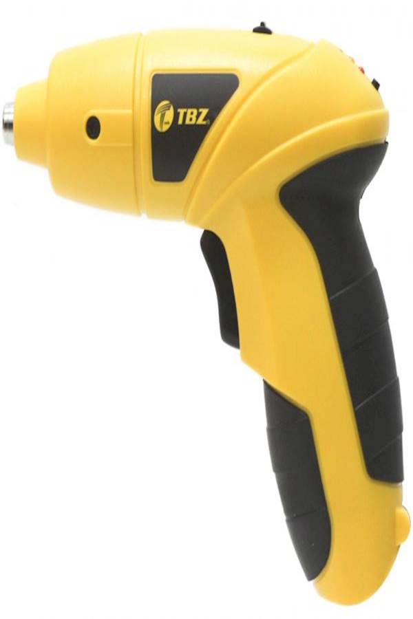 TBZ Cordless Screwdriver With Stand Black/Yellow  - Image 4