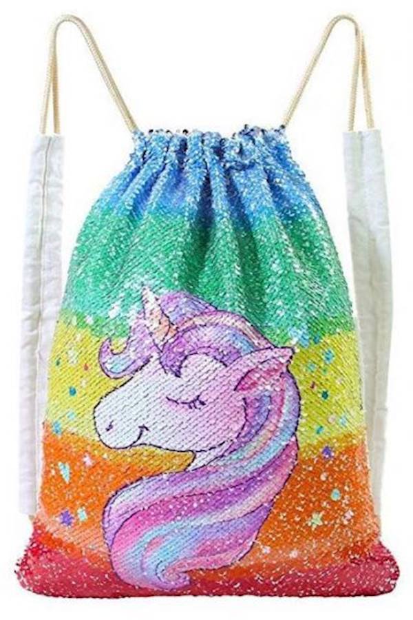 Mermaid Unicorn Sequin Bag Multi Color - Image 1