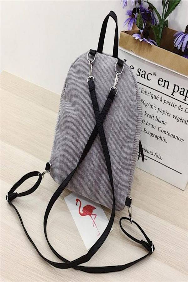 Korea Mini Shoulder Bag Grey - Image 3