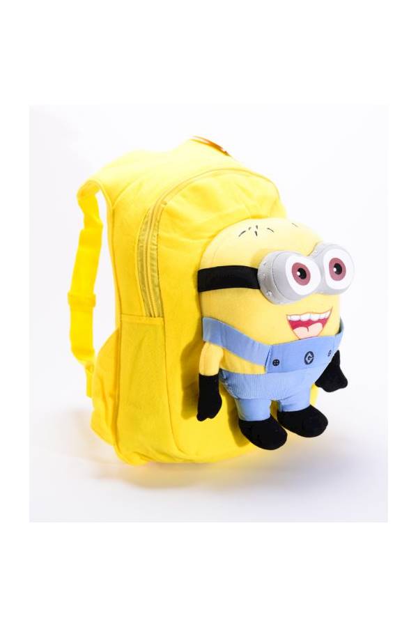 Generic - Minion Pattern Backpack Yellow/Blue - Image 1