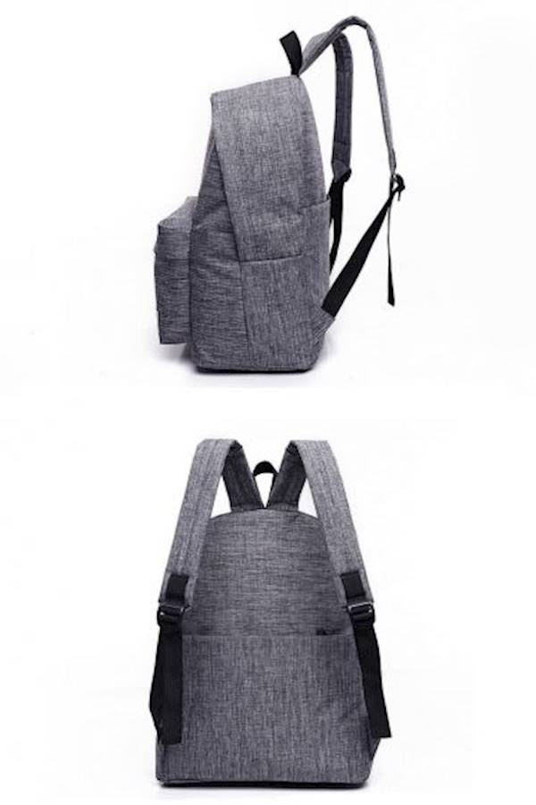 jingpin School Backpacks Grey - Image 3