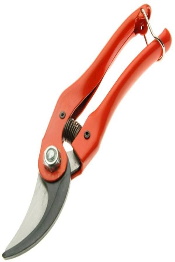Baishi Garden Secateurs Orange/Black/Grey 9inch  - Image 2