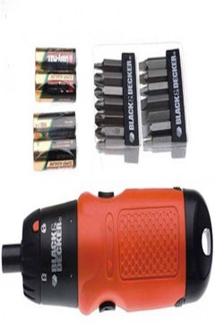 BLACK+DECKER A7073 Cordless Screwdriver Set Red/Black  - Image 2