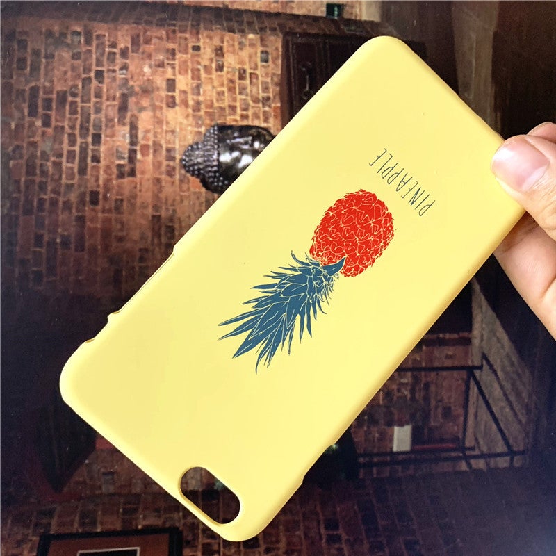 Generic - iPhone 6  Plus Creative Pattern Matte Texture Phone Case Yellow - Image 1