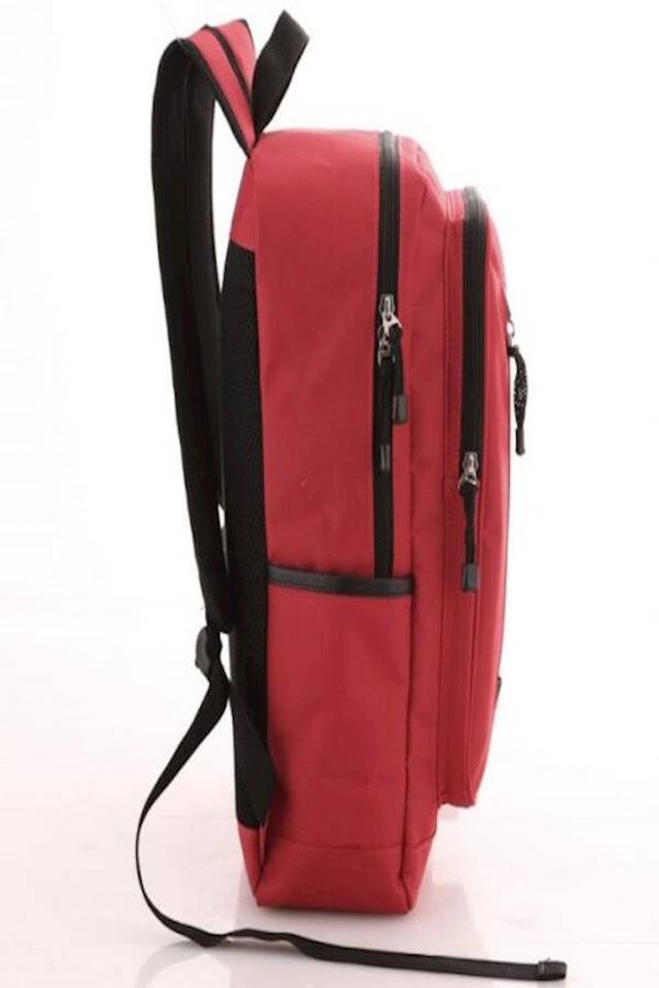 Classic Bookbag Red/Black  - Image 3