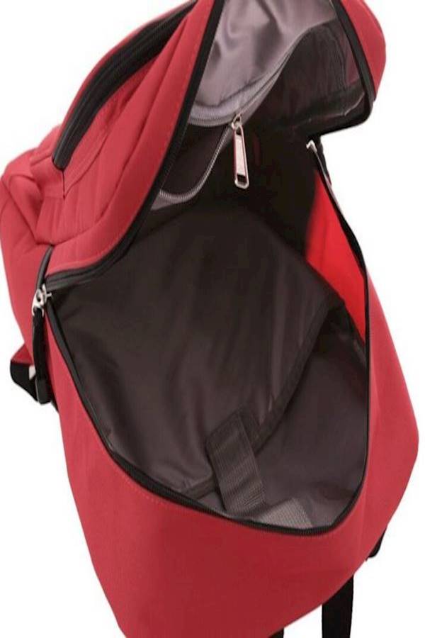 Classic Bookbag Red/Black  - Image 5