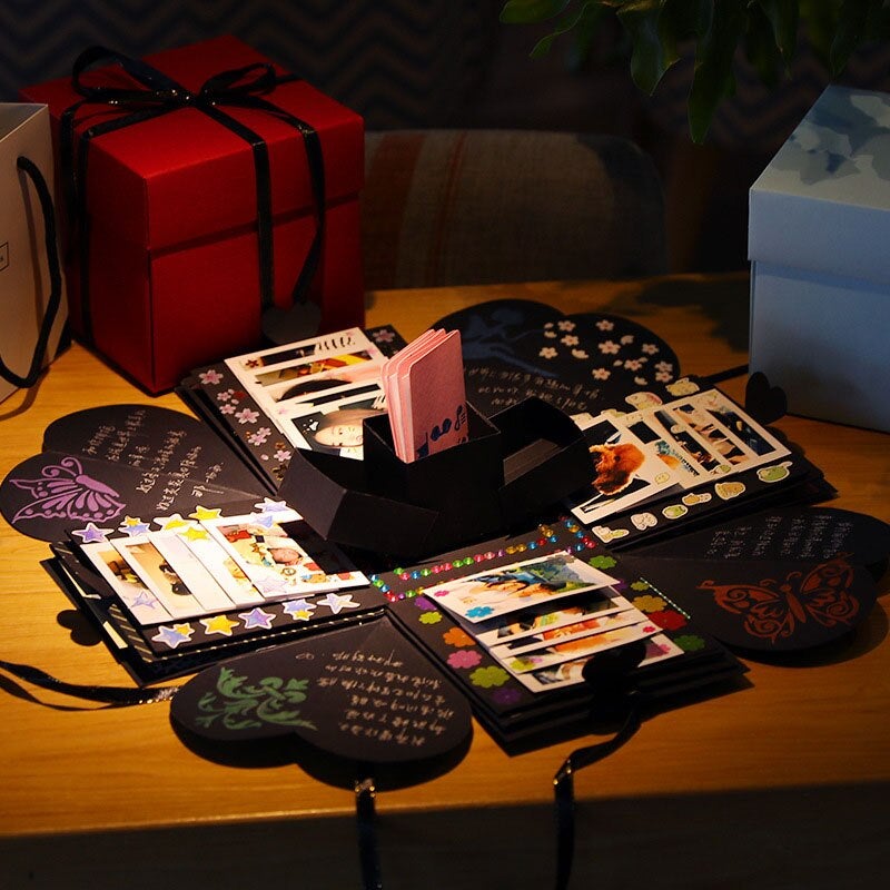 Generic - DIY Surprise Love Explosion Gift Box Multicolour 30.0x25.0x5.0centimeter - Image 1