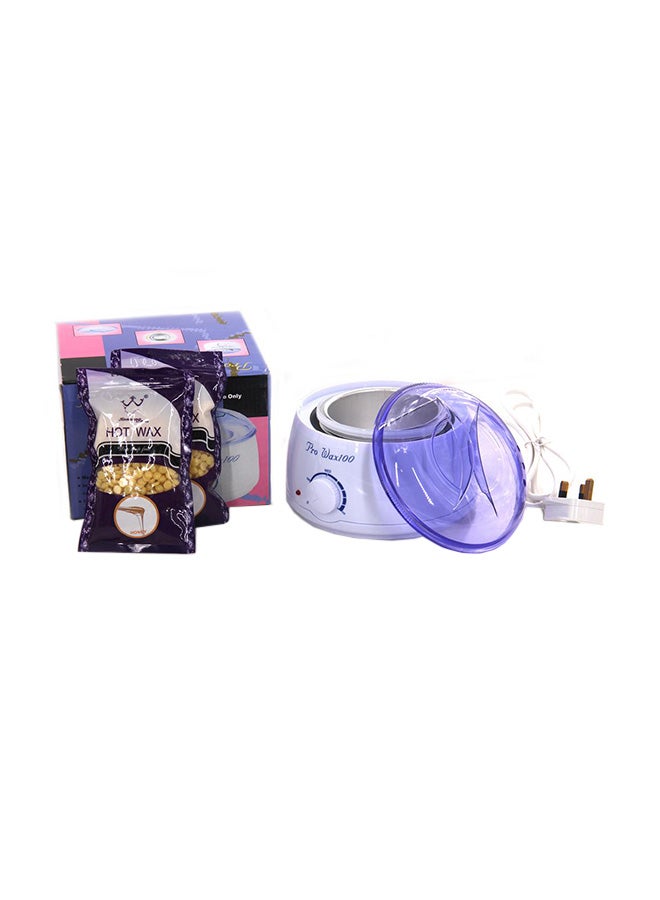 Pro-Wax100 Wax Machine White With Two Bags Of Wax Honey - Image 1
