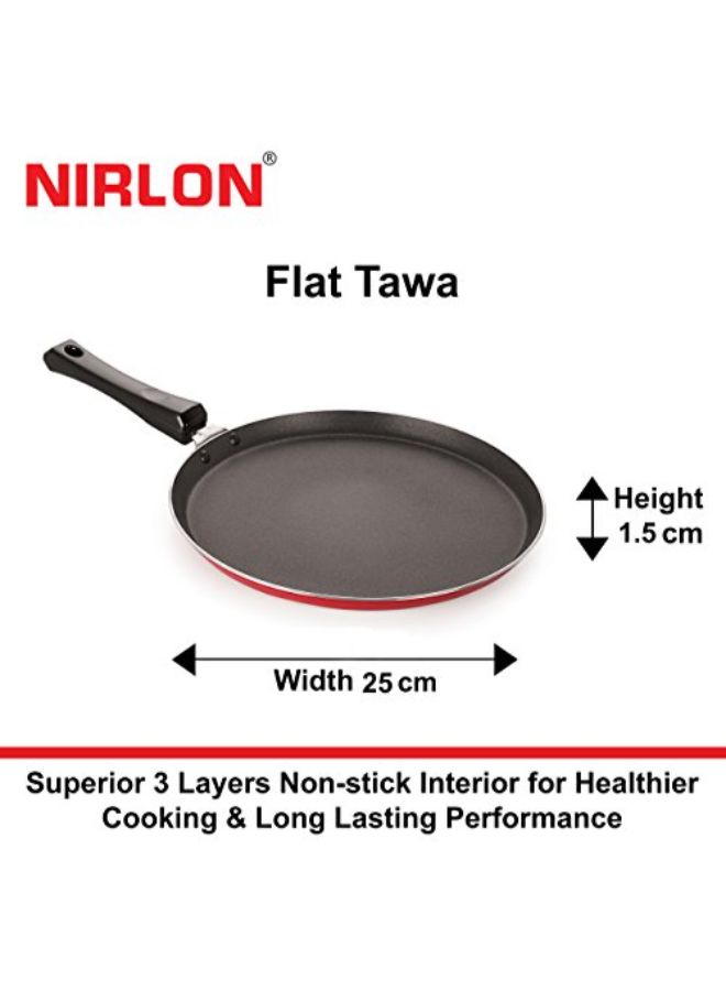 3-Piece Non-Stick Cookware Set Red