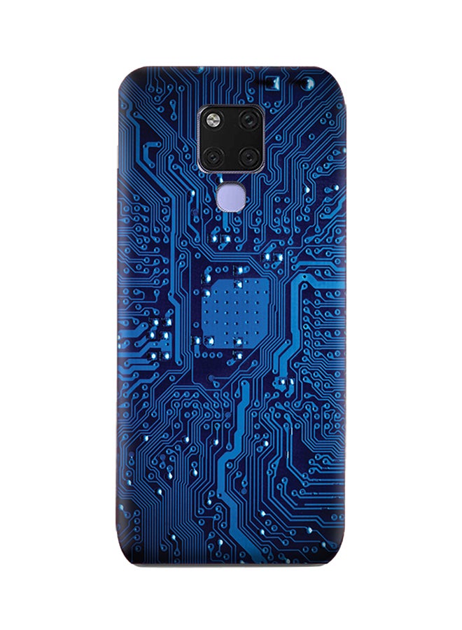 غطاء حماية واقٍ لهاتف هواوي ميت 20 X أسود/أزرق