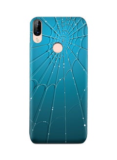 Lenovo S5 Pro Tpu Case With Blue Spider Web Pattern Blue Spider Web Pattern