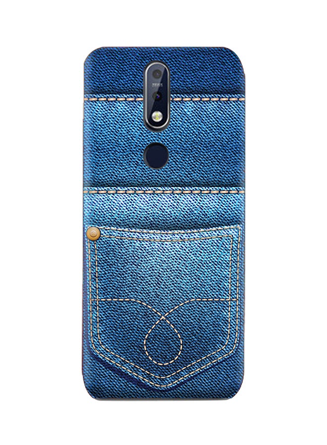 غطاء حماية لهاتف نوكيا 7.1 أزرق