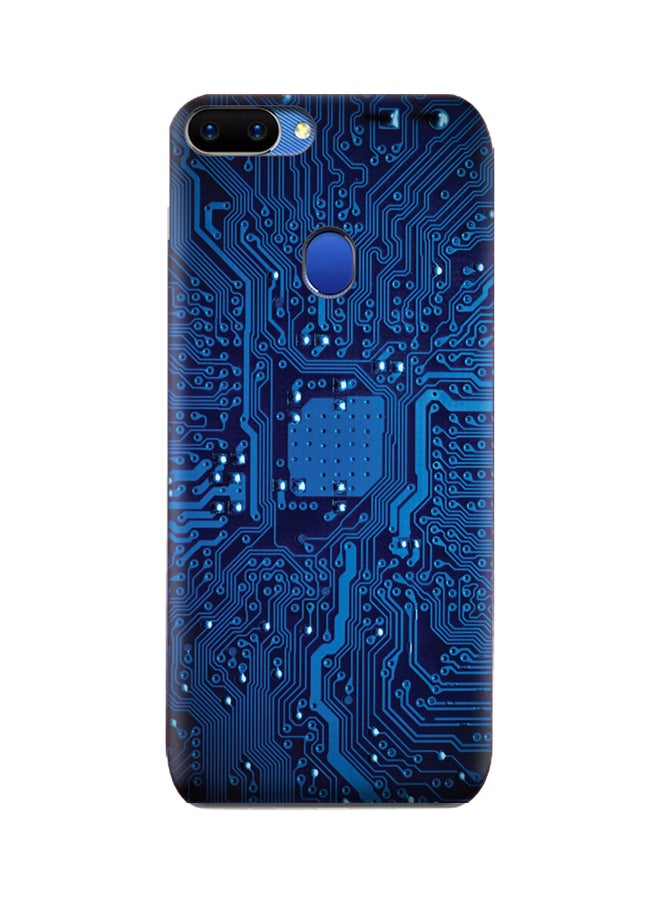 AMC DESIGN - Amc Design Oppo A5 Tpu Silicone Case With Circuit Board Pattern Circuit Board Pattern - Image 1