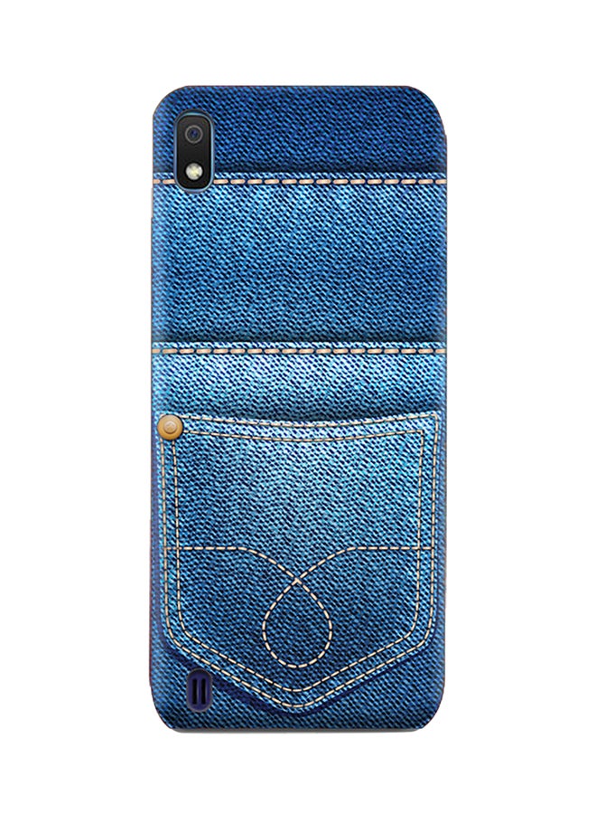 Amc Design Samsung Galaxy A10 Tpu Silicone Case With Jeans Pattern Jeans Pattern
