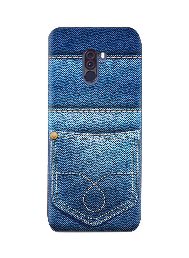 AMC DESIGN - Protective Case Cover For Xiaomi Poco F1 Blue - Image 1