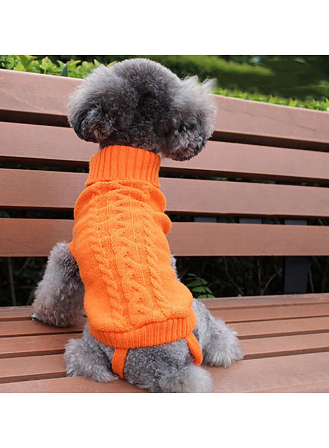 بلولانز جاكيت شتوي منسوج ودافئ بتصميم عصري للقطط والكلاب