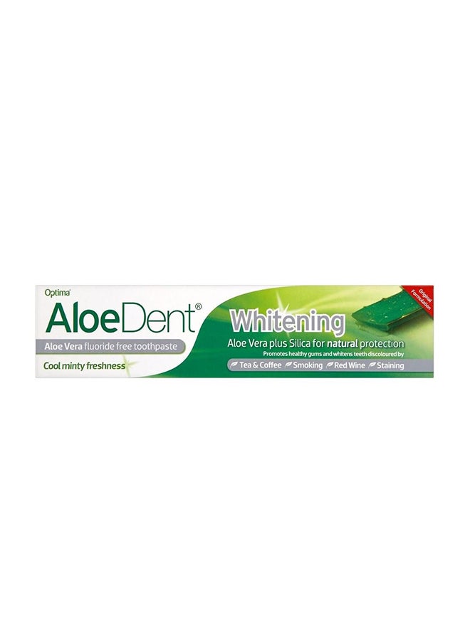 AloeDent - Whitening Tooth Paste White 100ml - Image 1