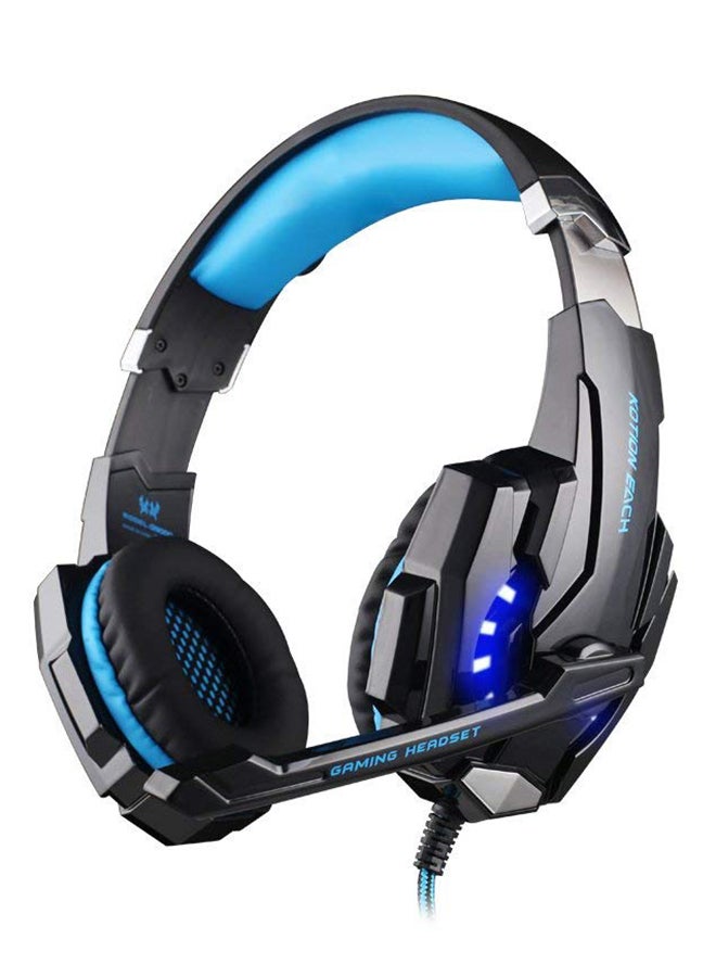 G9000 Gaming Bass Stereo Headset With Microphone For PS4 /PS5 /XOne /XSeries /Nswitch /PC - Wired
