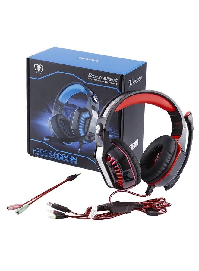 Beexcellent - GM-2 Gaming Headset With Microphone LED Light For PS4/PS5/XOne/XSeries/NSwitch/PC - Image 1