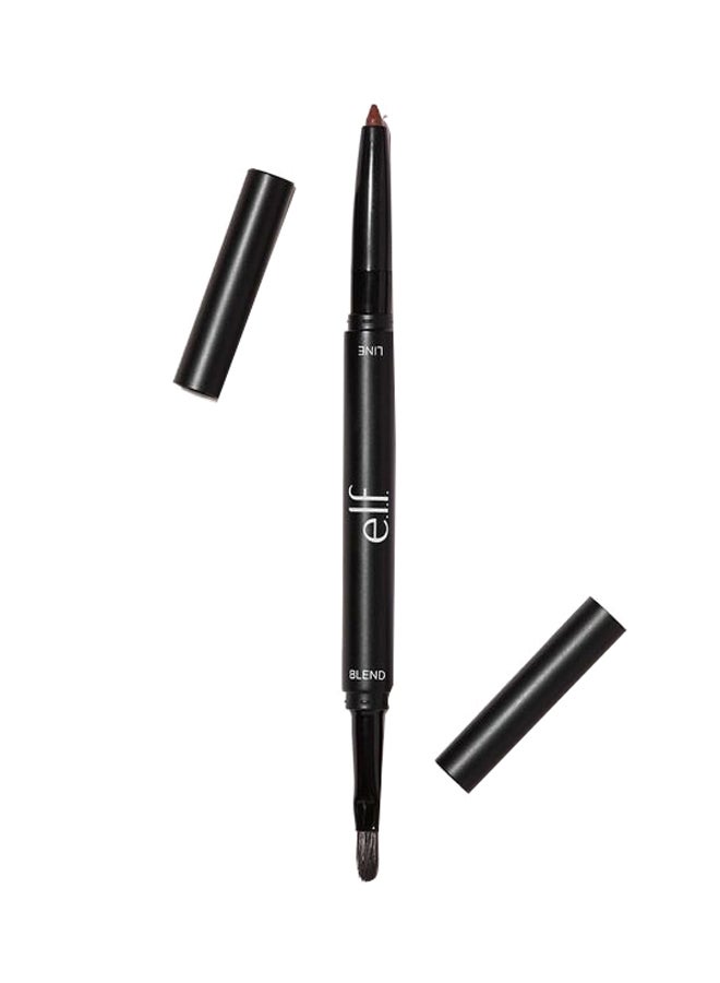 e.l.f. - Lip Liner And Blending Brush Deep Brown - Image 1